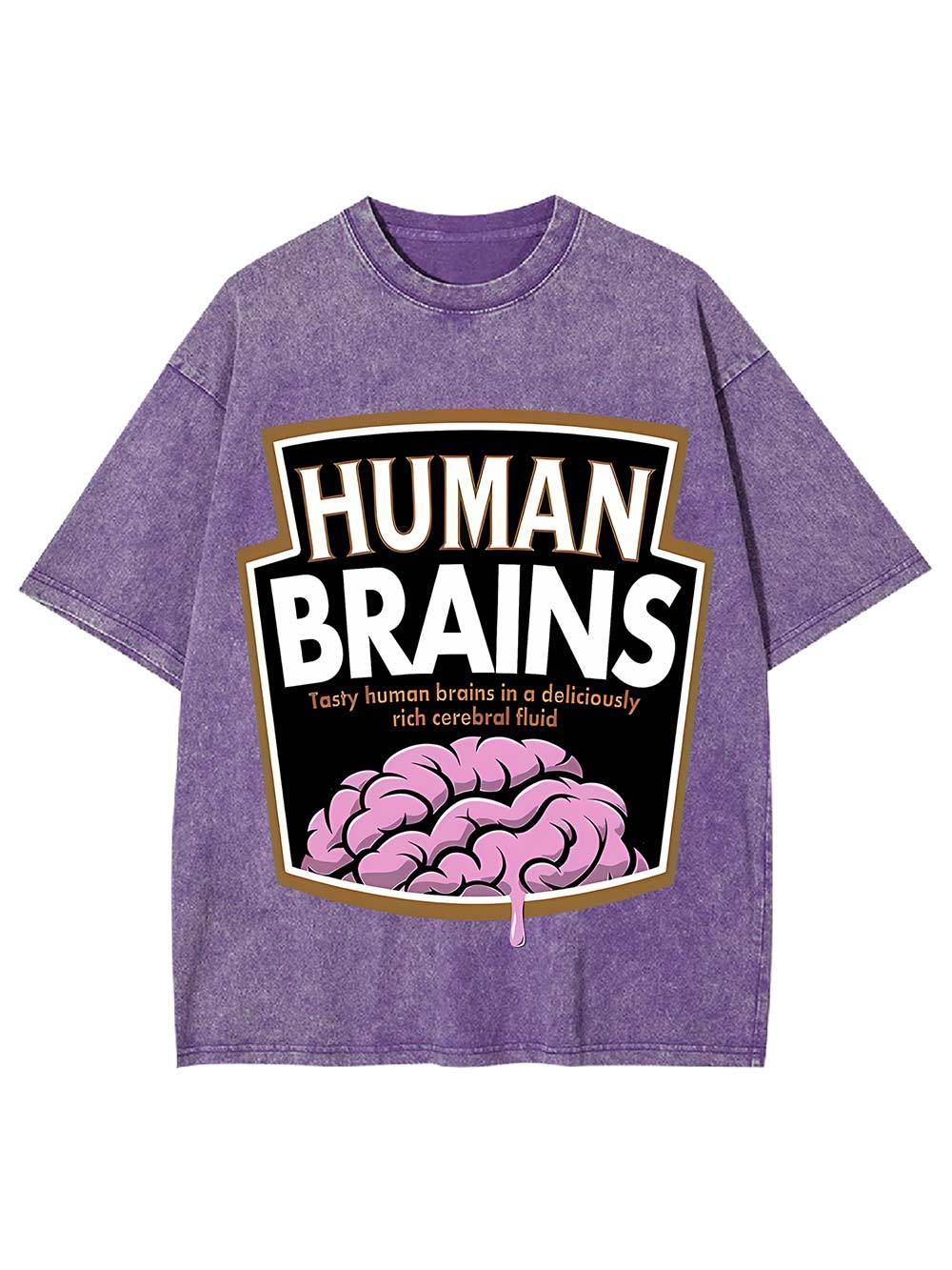 Human Brains Washed Tshirt