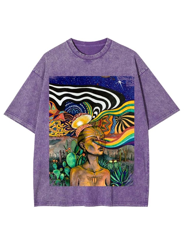 Awakening of the Mindscape Washed Tshirt