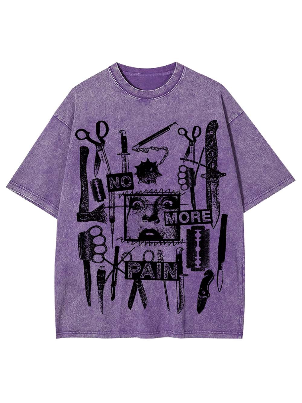 No More Pain Washed Tshirt