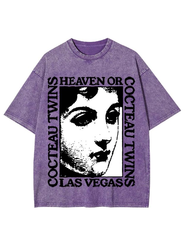 Heaven or Las Vegas Washed Tshirt