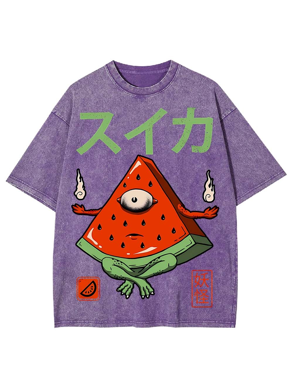 WATERMELON YOKAI WASHED TSHIRT