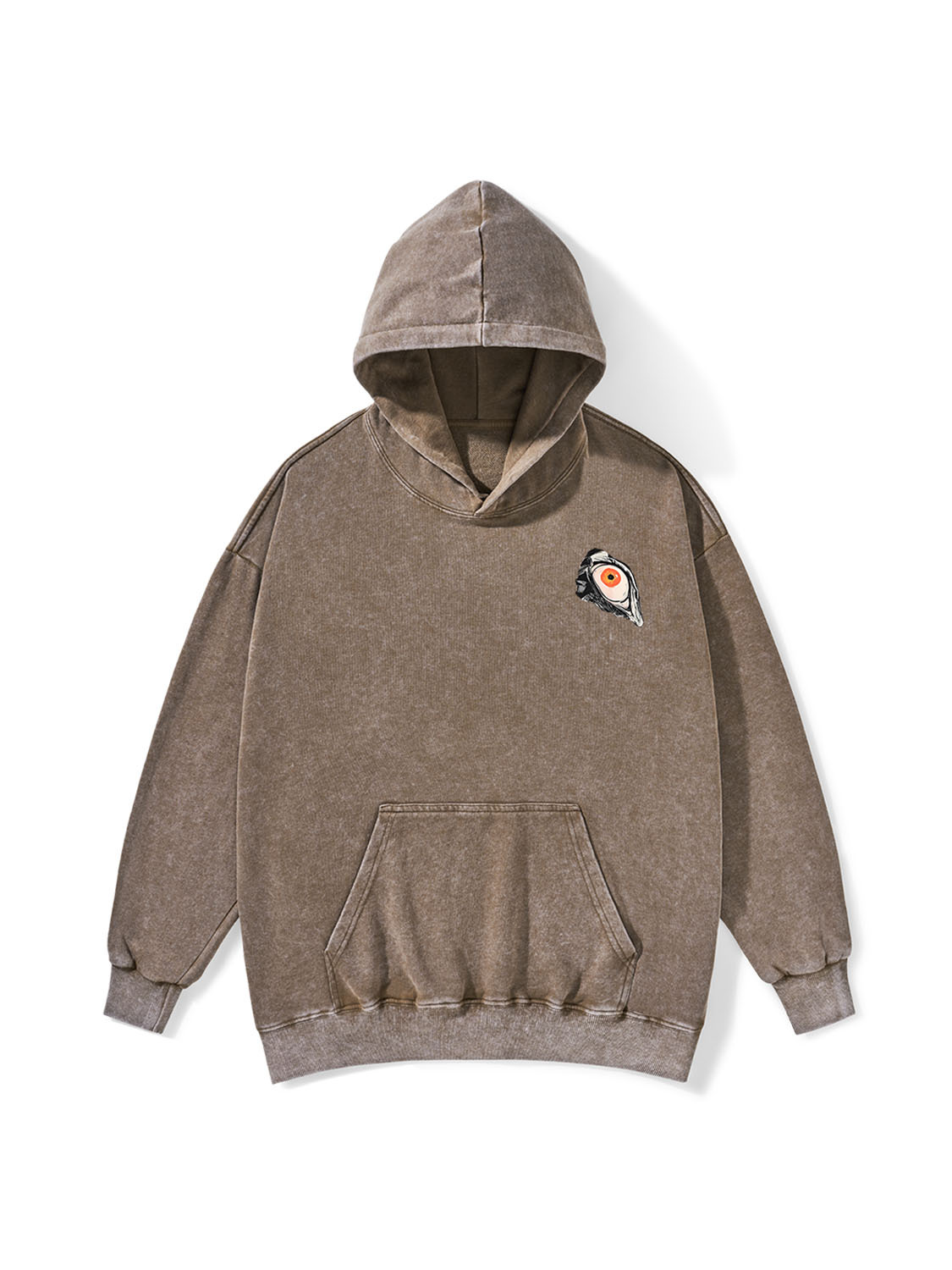 Multitude Of Gazes Washed Hoodie