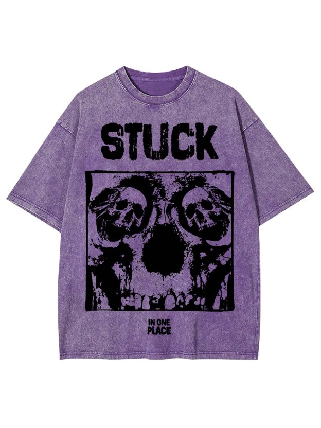 STUCK WASHED TSHIRT