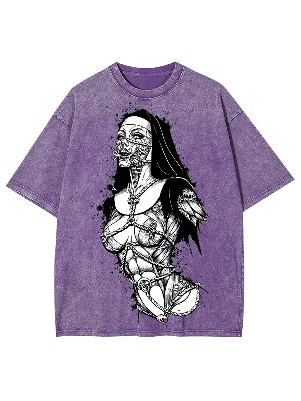 BOUND AND BROKEN WASHED TSHIRT