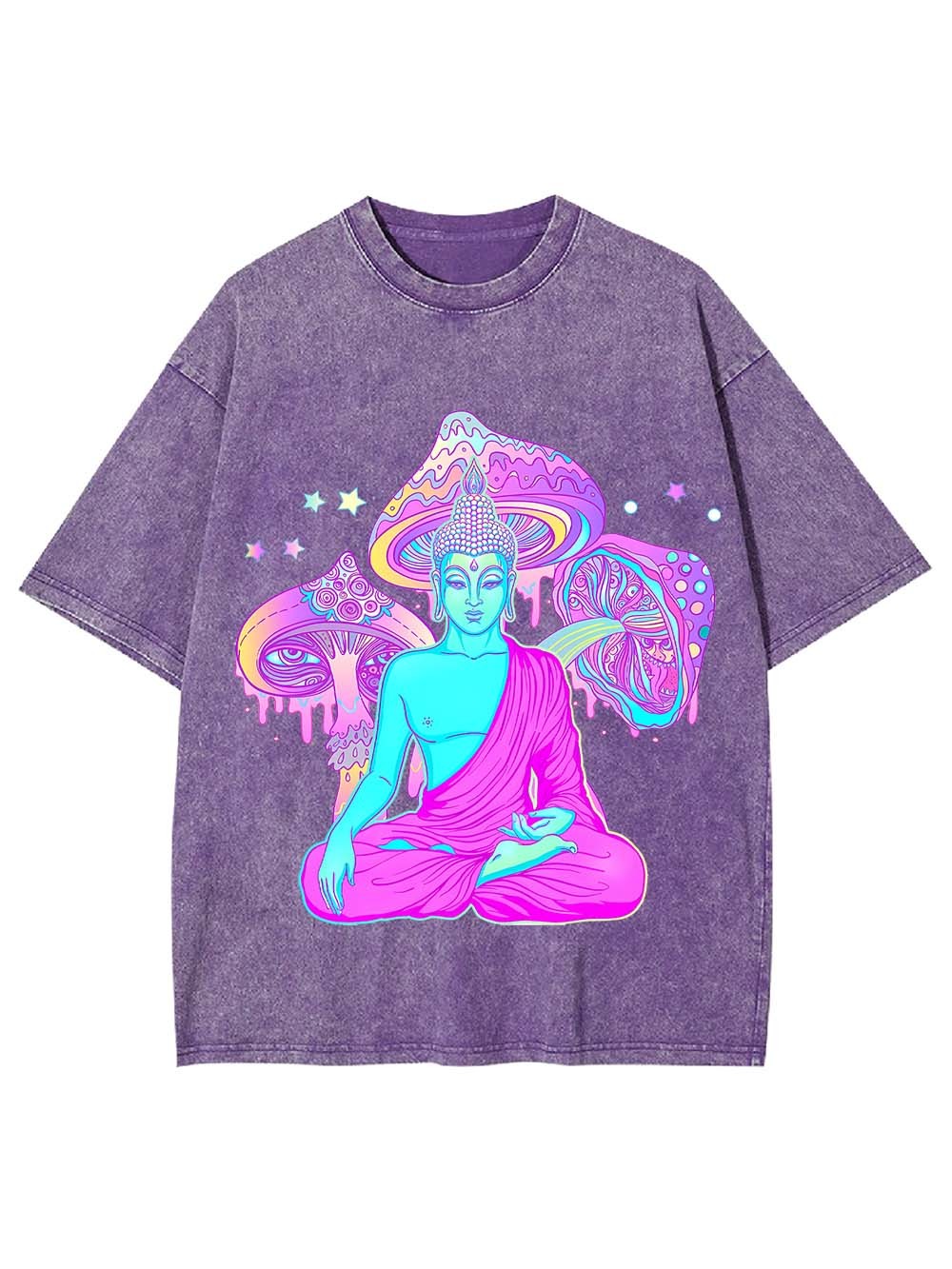 PSYCHEDELIC DEITY WASHED TSHIRT