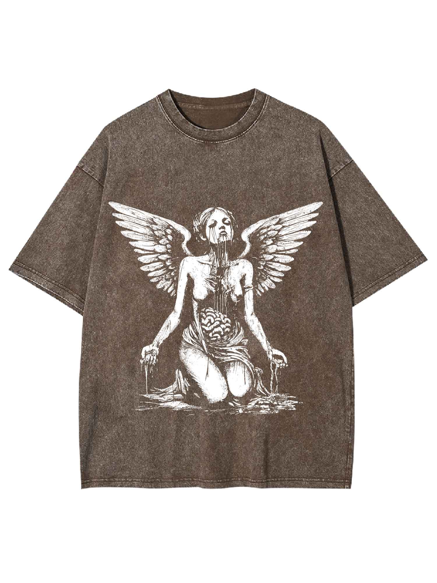 Macabre Angel Washed Tshirt