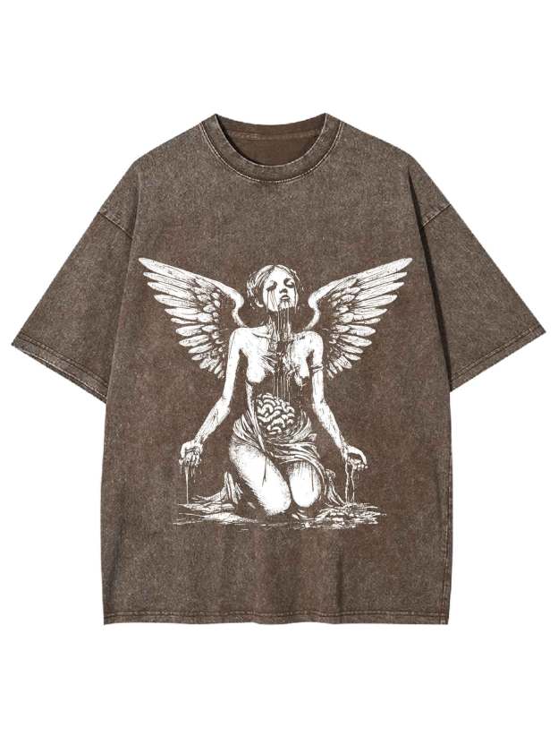 Macabre Angel Washed Tshirt