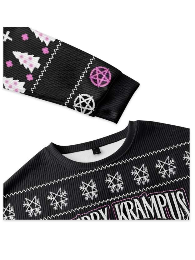 MERRY KRAMPUS UGLY CHRISTMAS SWEATSHIRT