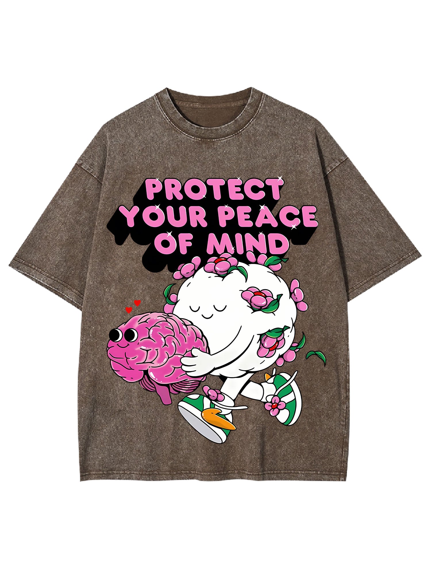 Protect Your Peace Of Mind Washed Tshirt