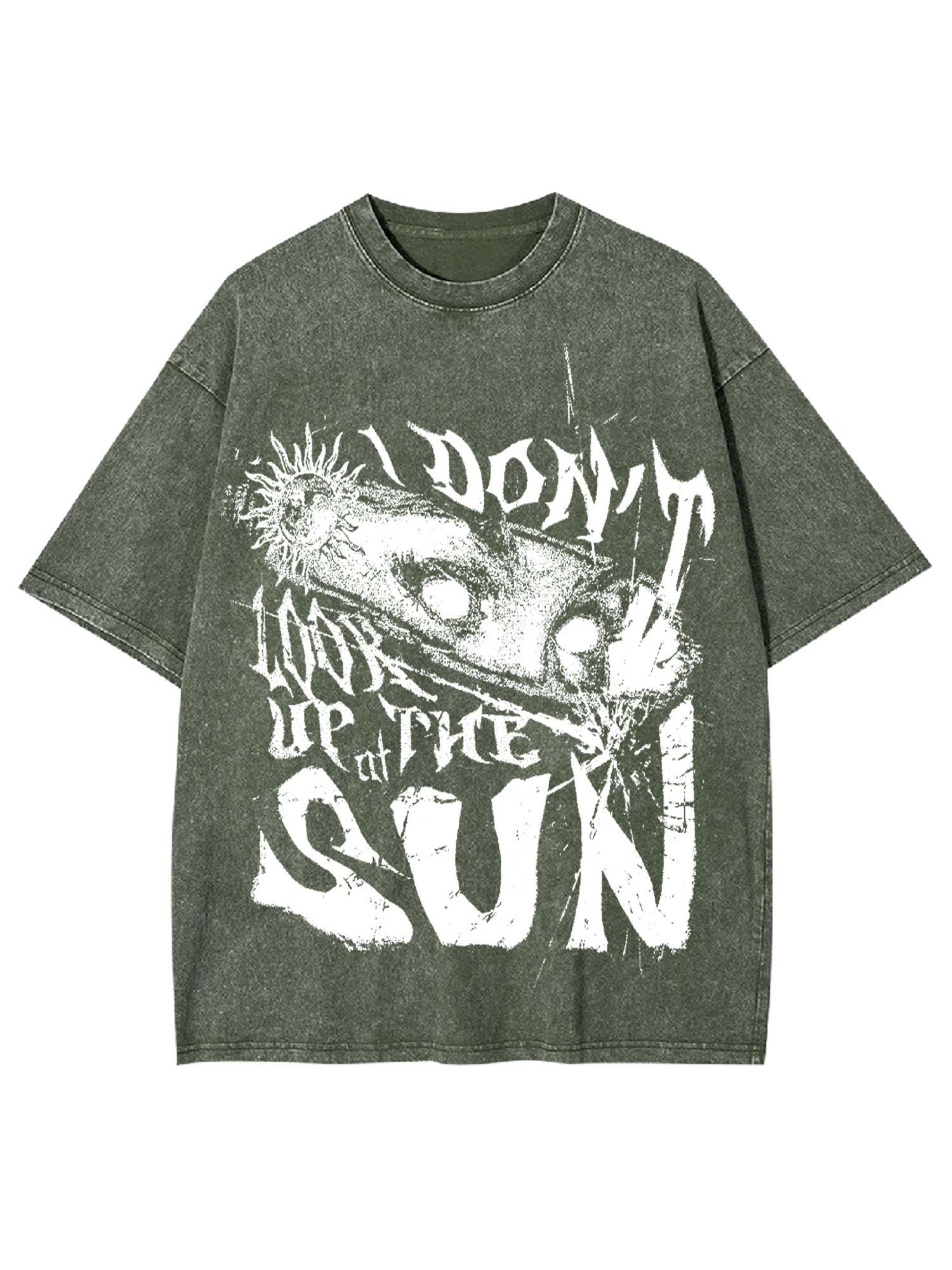 Don't Look Up The Sun Washed Tshirt