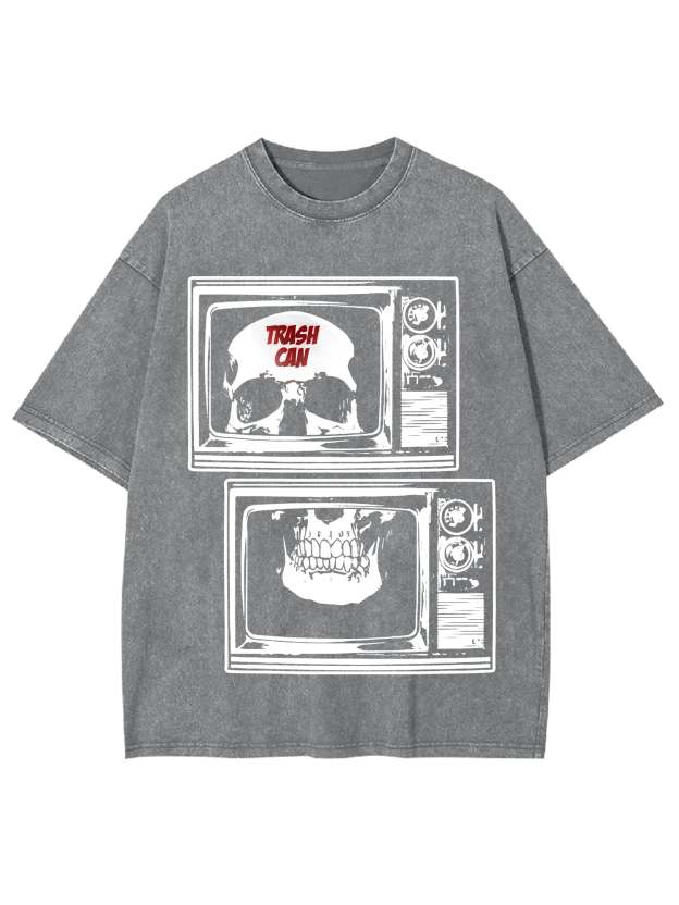 Trash Can Washed Tshirt
