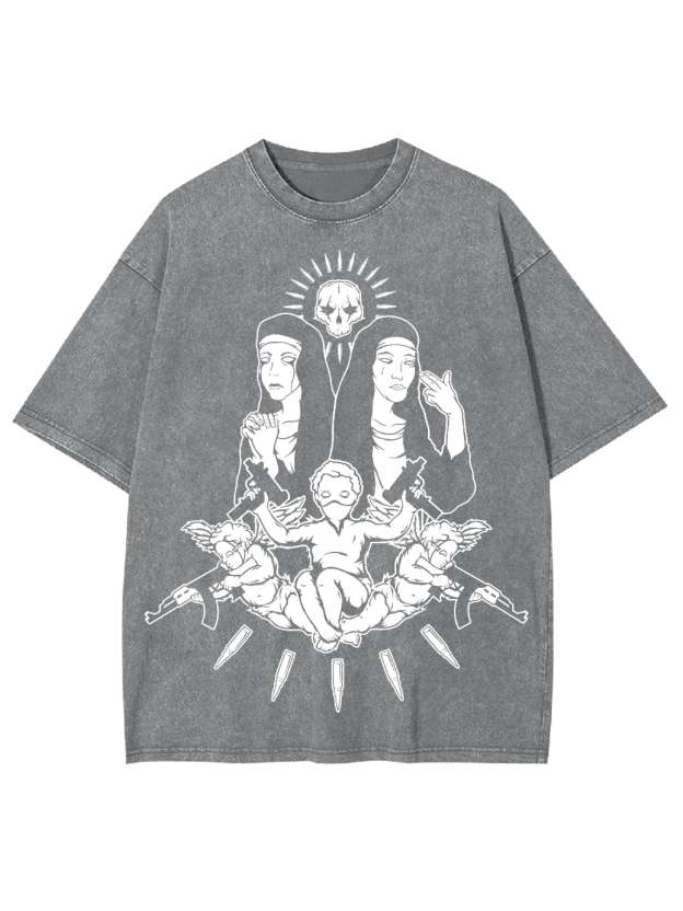 Heaven Gang Washed Tshirt