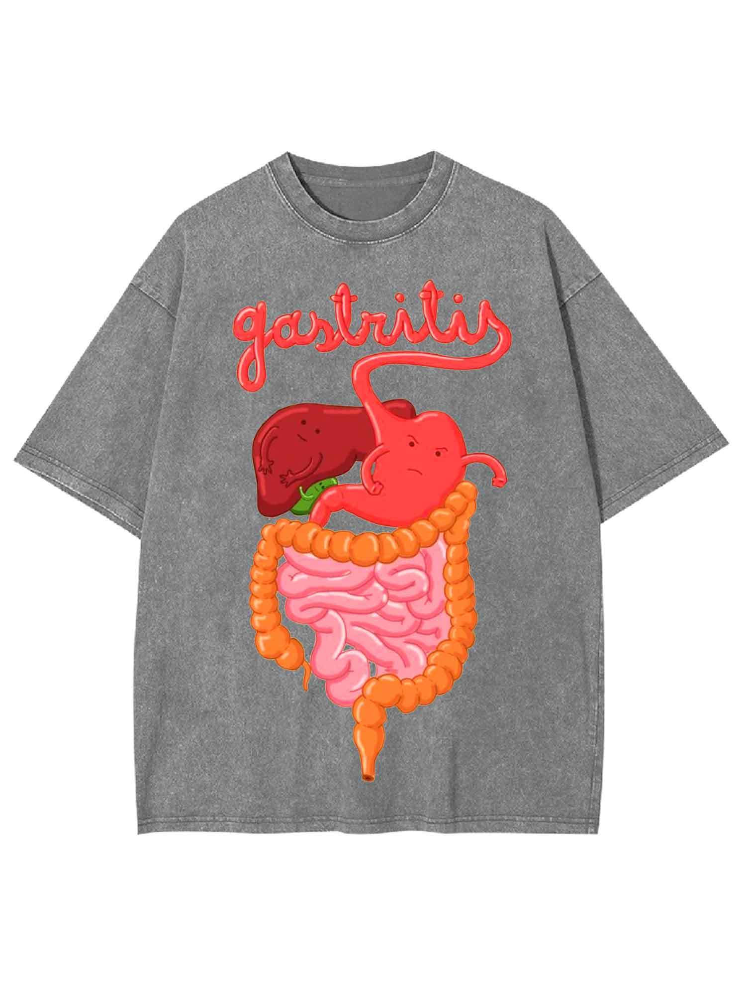 Angry Stomach Washed Tshirt