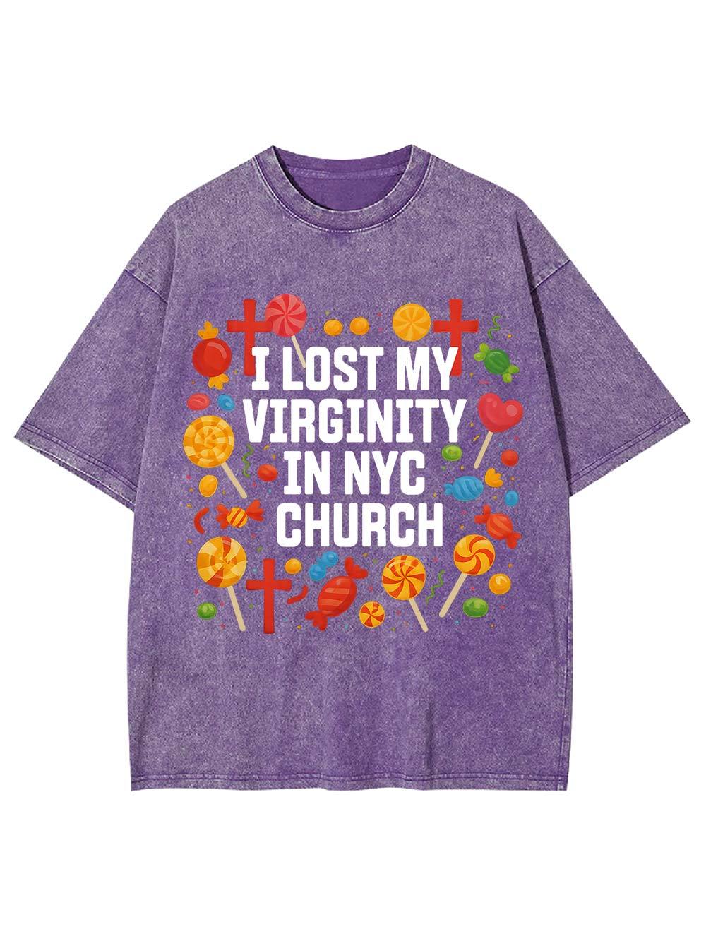 Confessions in NYC Washed Tshirt