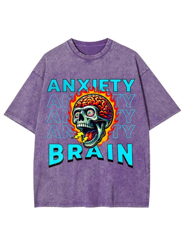 Anxiety Brain Washed Tshirt
