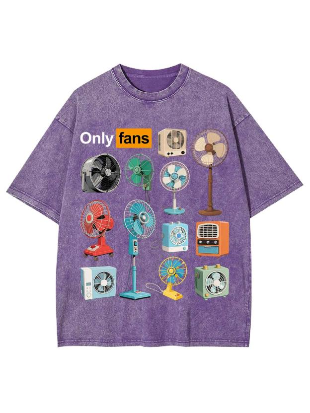 Only Fans Washed Tshirt