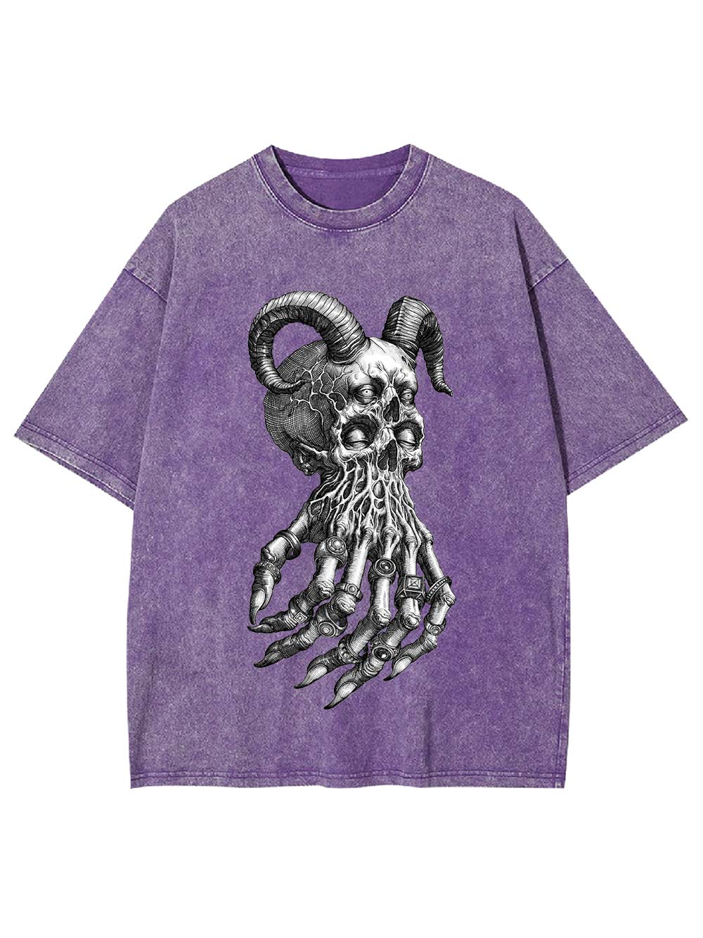 Infernal Grasp Washed Tshirt