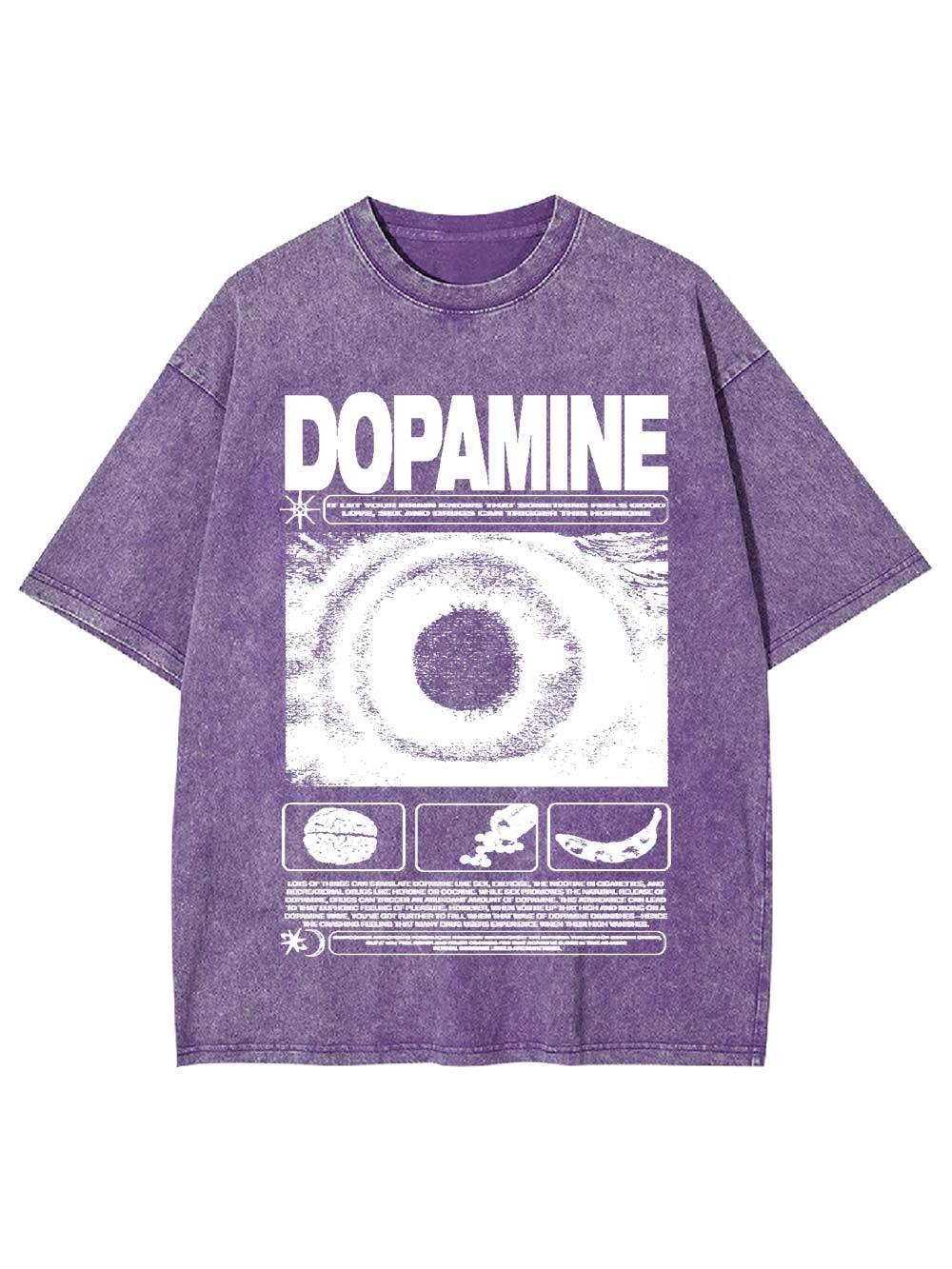 Dopamine Rush Washed Tshirt