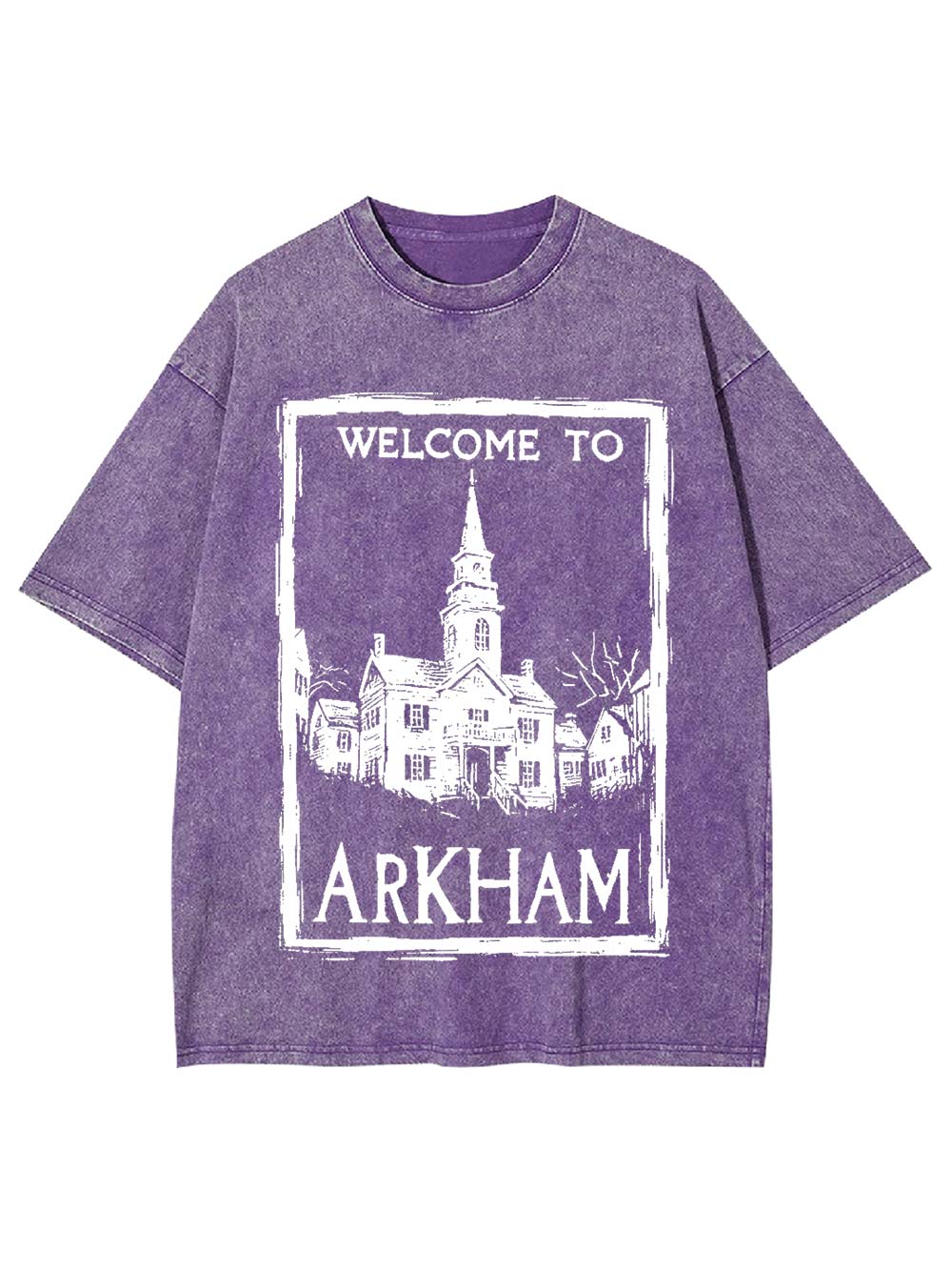 Welcome to Arkham Washed Tshirt