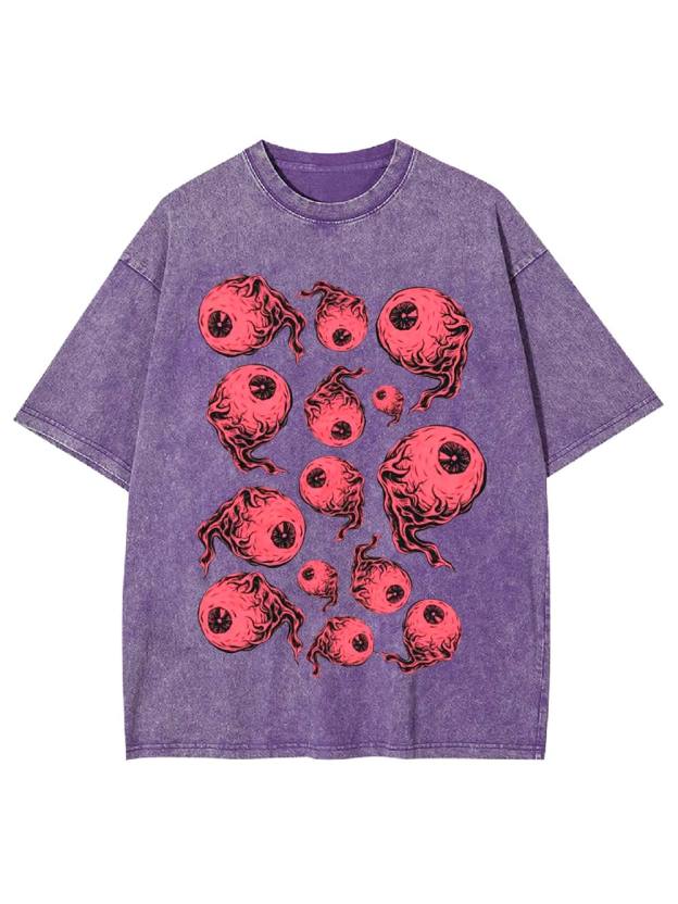 Floating Eyes Washed Tshirt