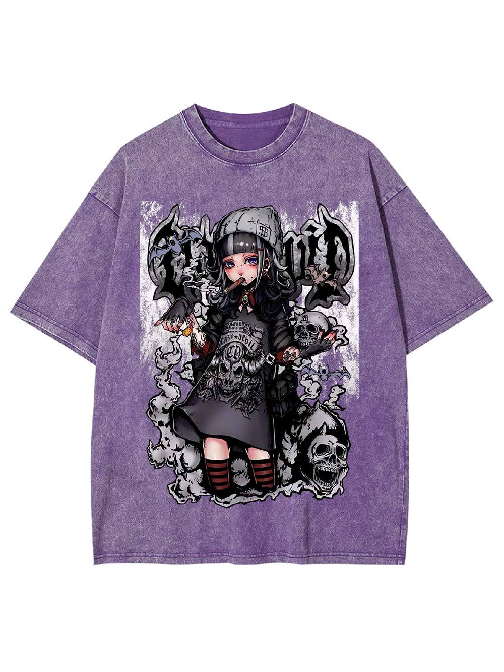 Gothic Reape Washed Tshirt