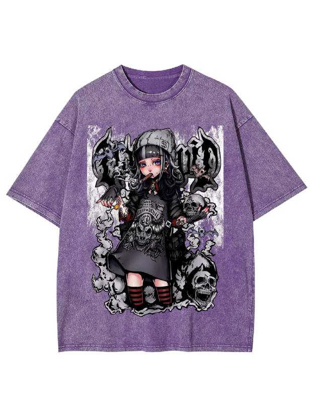 Gothic Reape Washed Tshirt