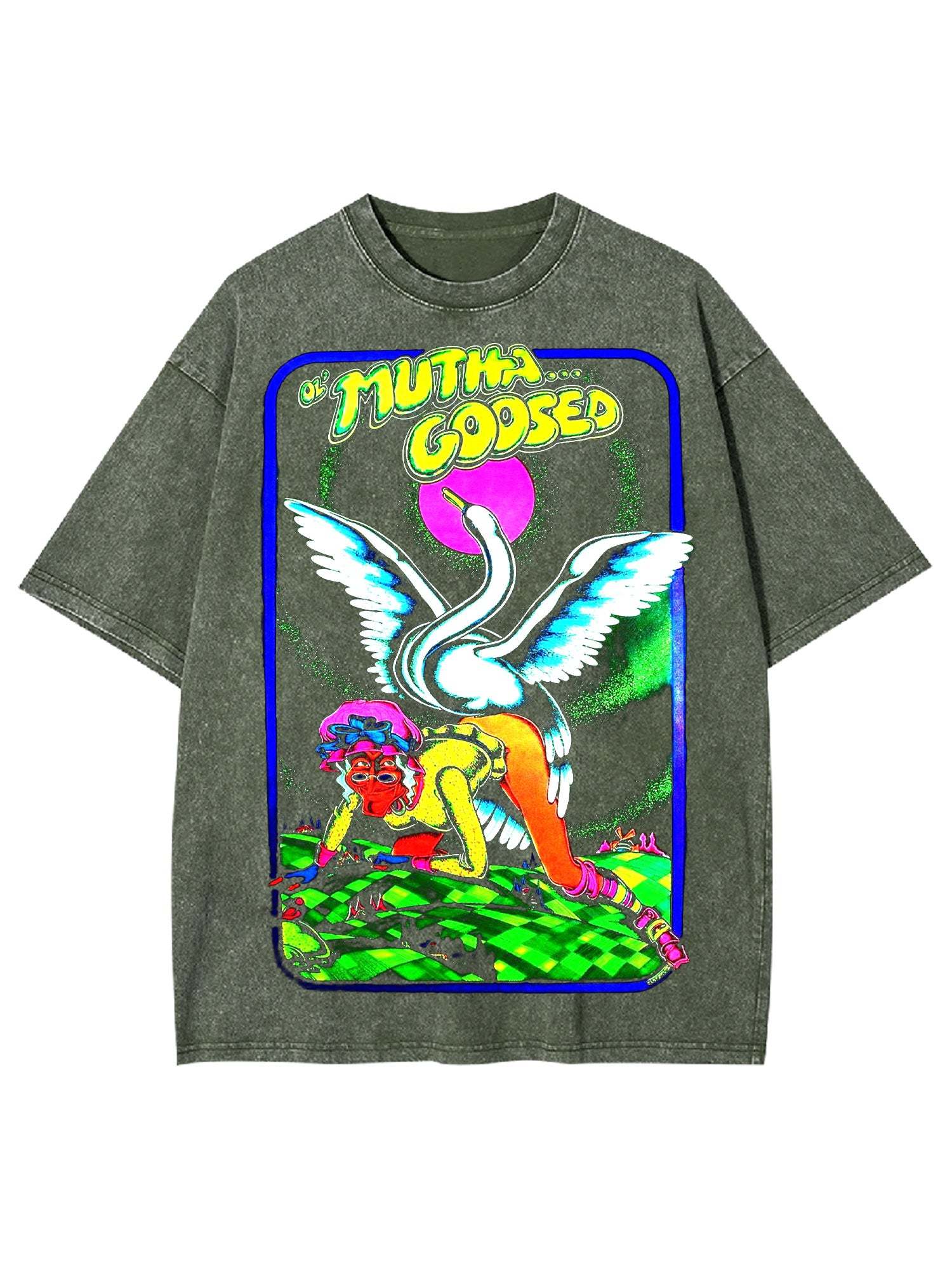 Mutha Goosed Washed Tshirt