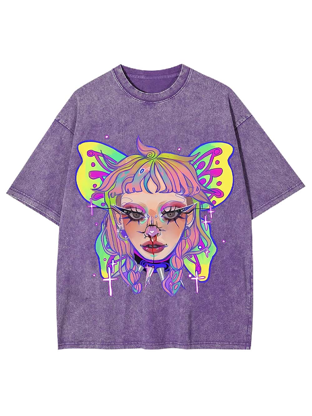 BUTTERFLY DREAMS WASHED TSHIRT