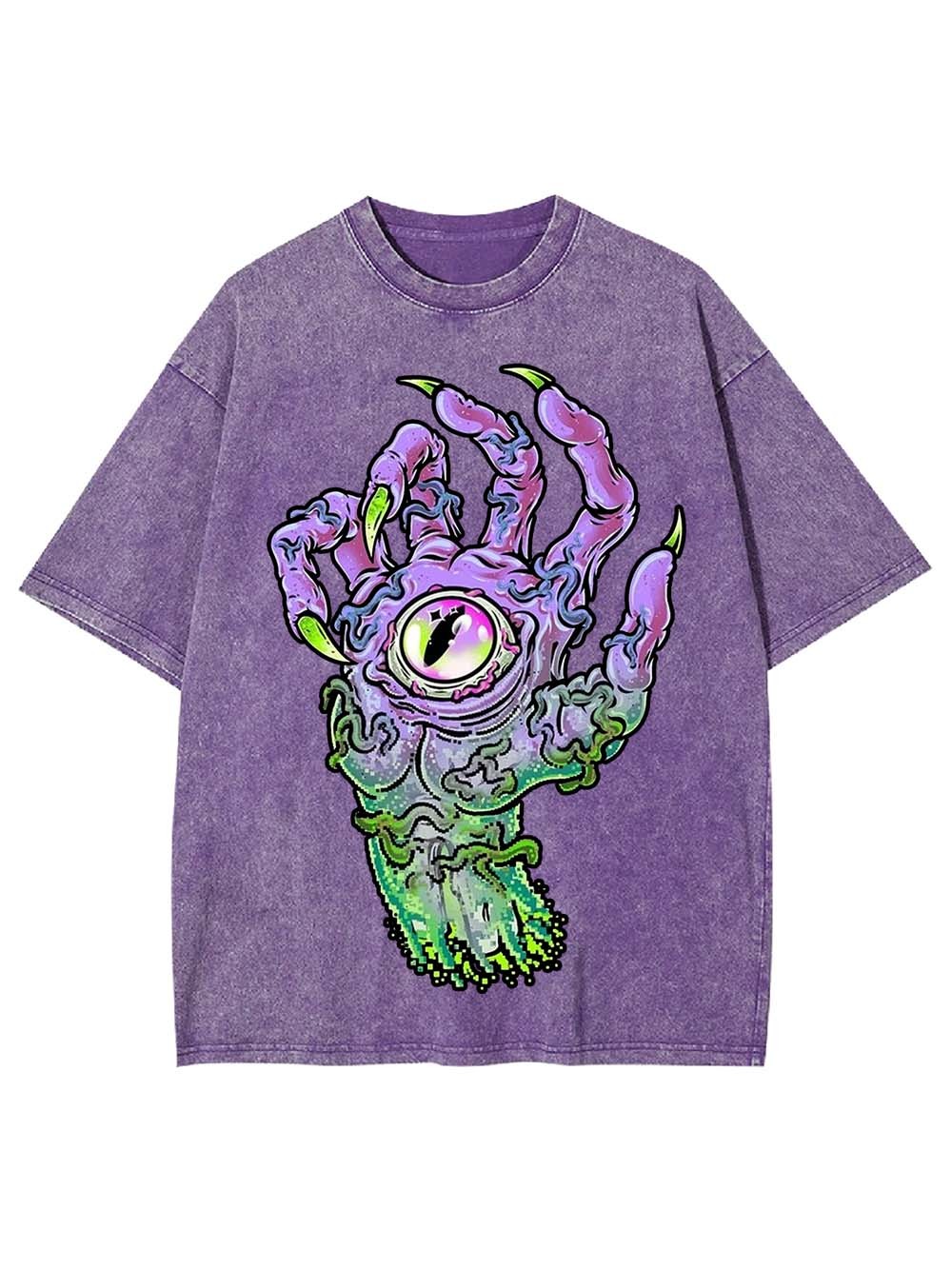 EYE OF THE CURSED HAND WASHED TSHIRT