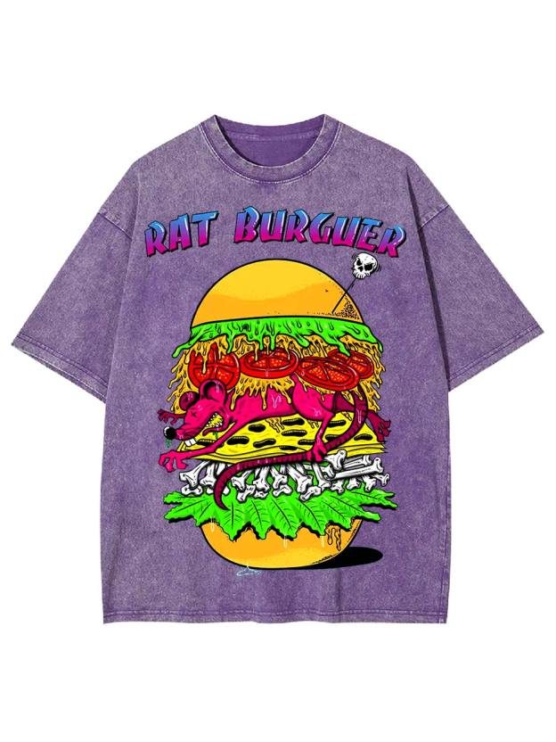 Rat Burger Washed Tshirt