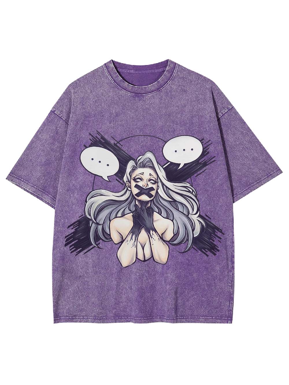 Silenced Emotions Washed Tshirt