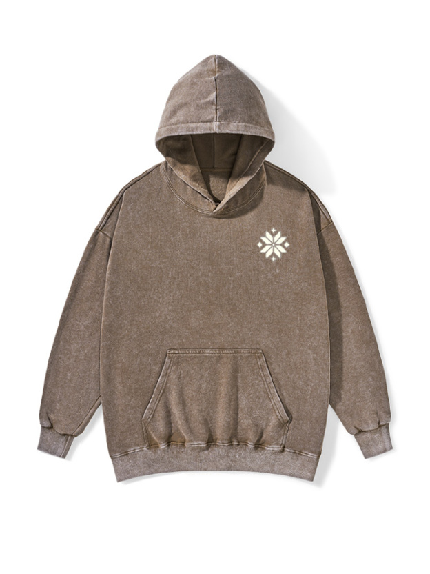 SKELETON WASHED HOODIE