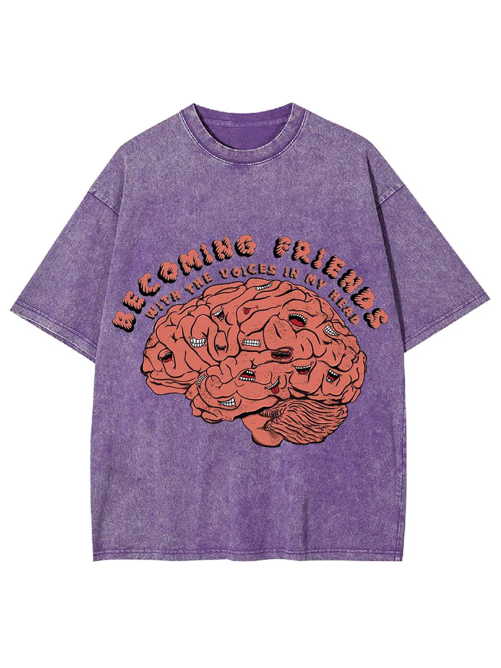 EMBRACING INNER CHAOS WASHED TSHIRT