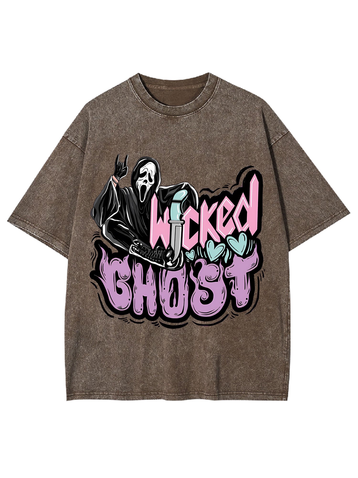 Wicked Ghost Washed Tshirt