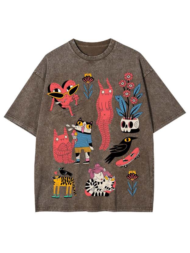 A Different Me Washed Tshirt