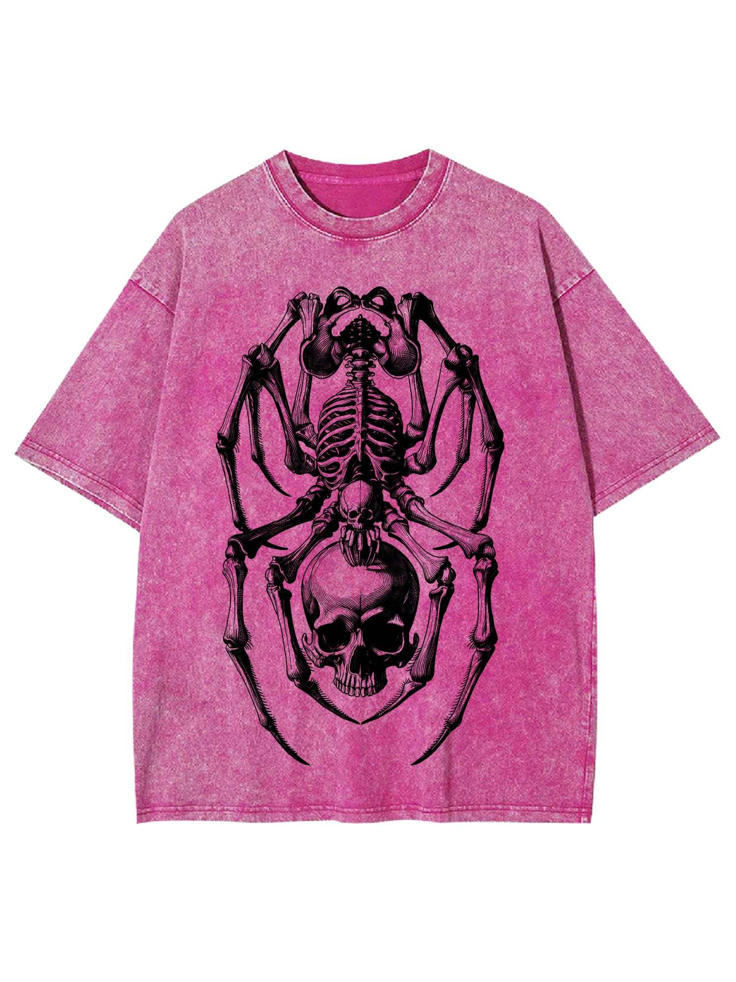 Skeletal Arachnid Washed Tshirt