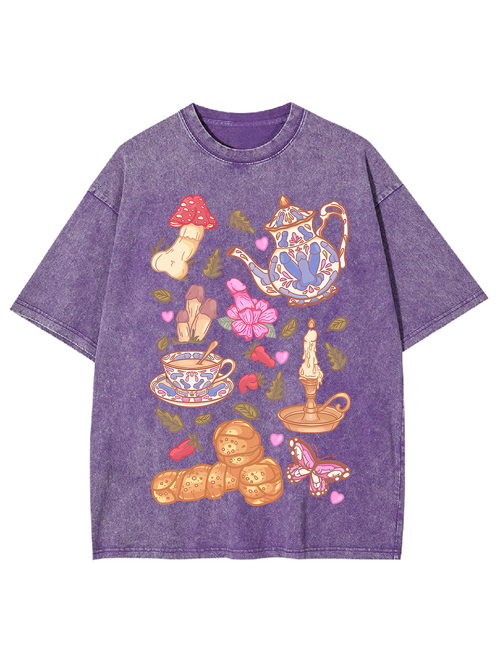 Delicious Afternoon Tea Washed Tshirt