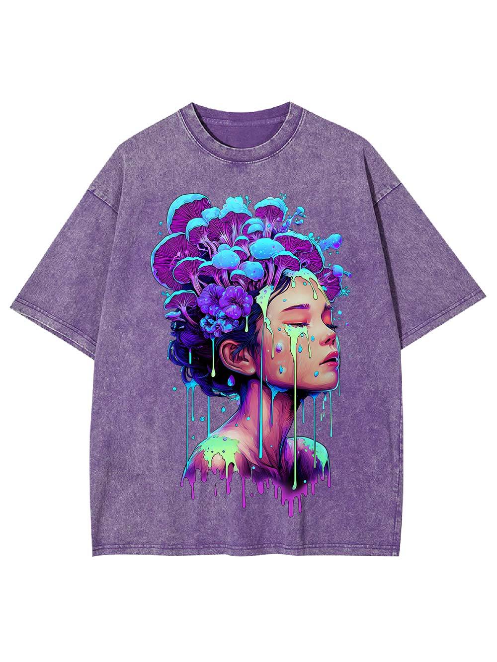 hauni mushroom Washed Tshirt