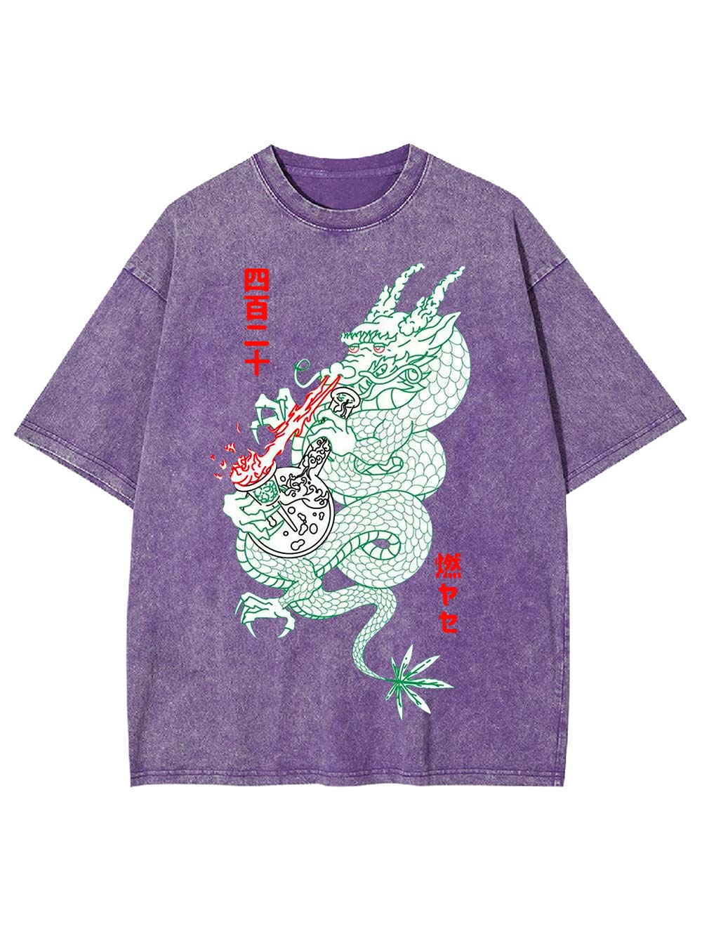 Dragon's Flame Washed Tshirt