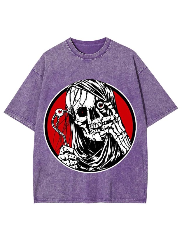 THE EYE OF DEATH WASHED TSHIRT