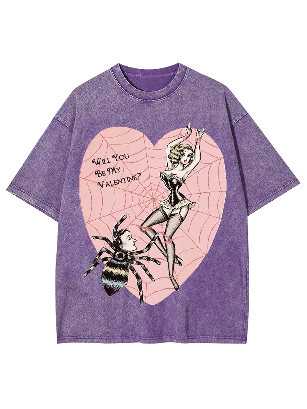 Web of Love Washed Tshirt