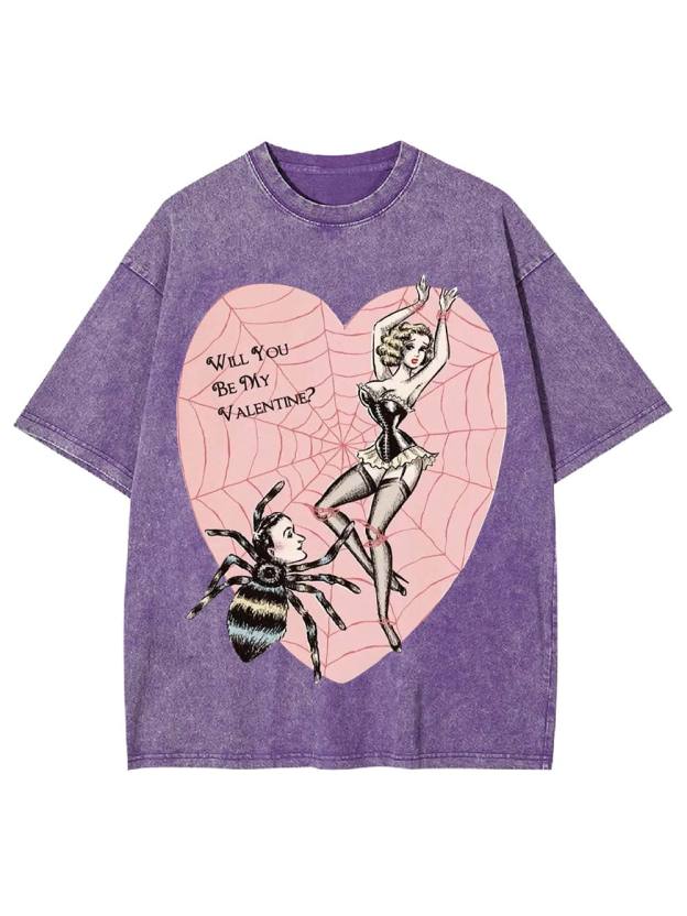Web of Love Washed Tshirt