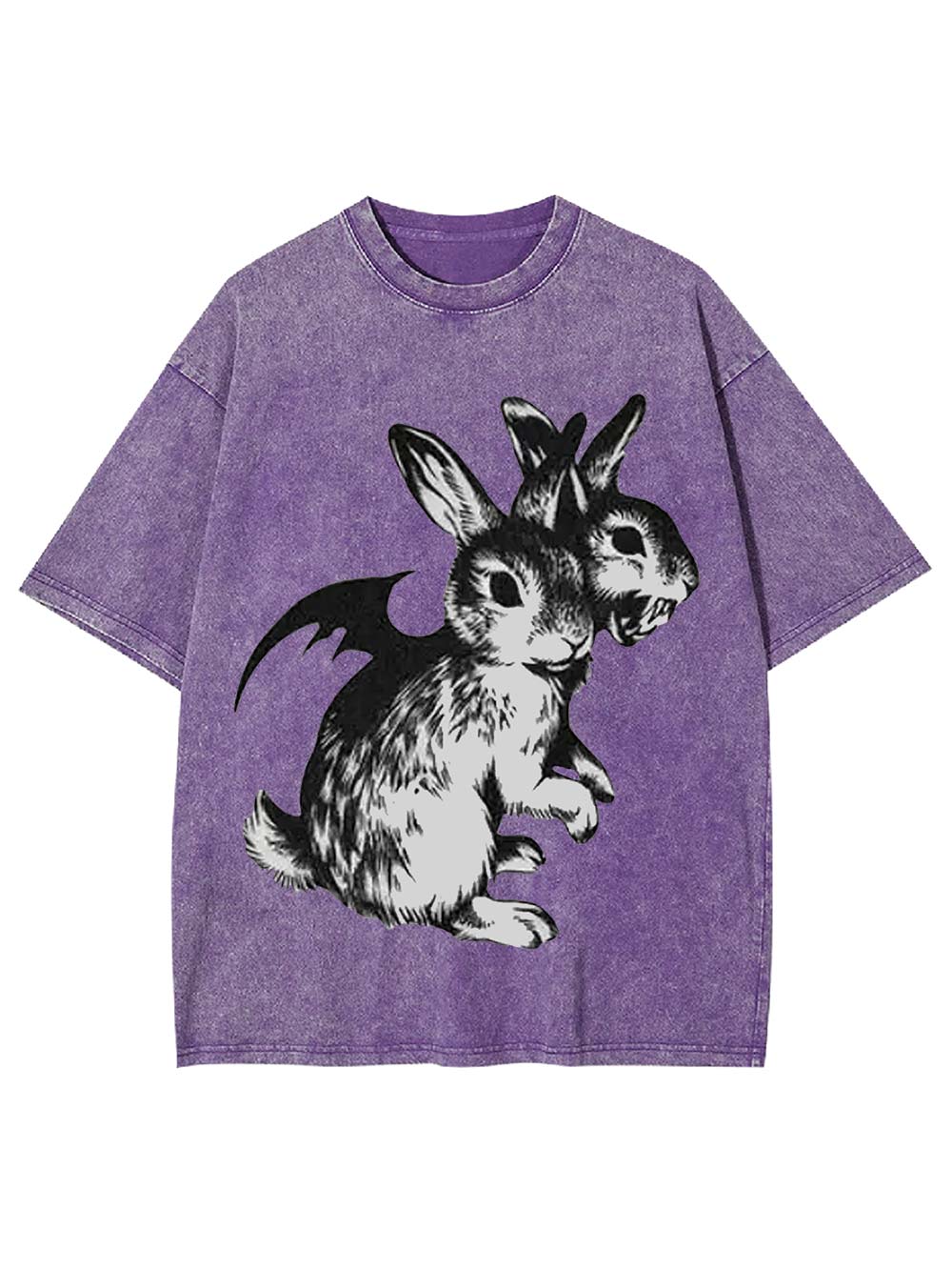 Duality of Bunnies Washed Tshirt