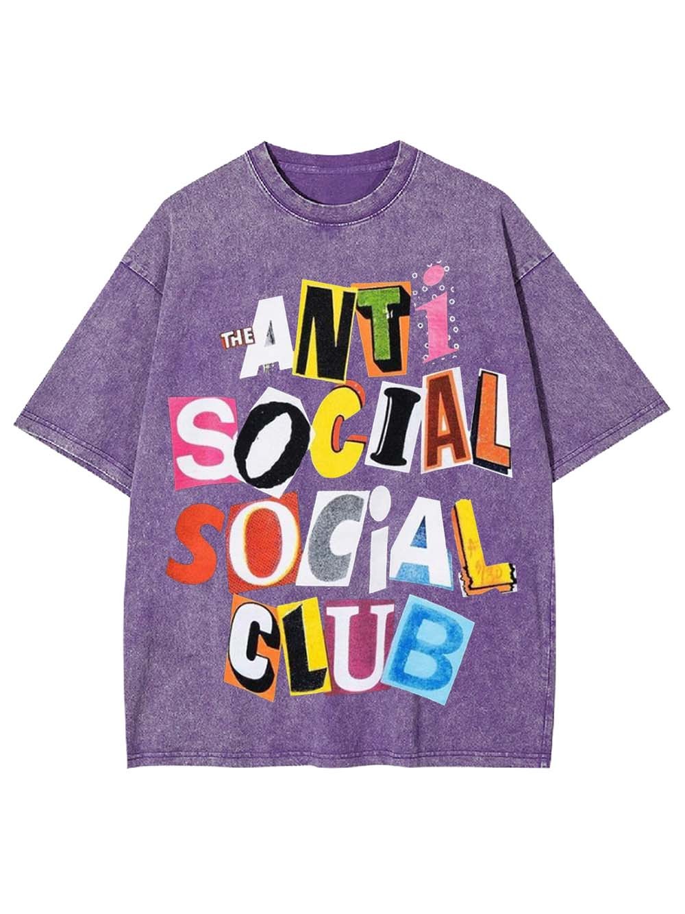 ANTI SOCIAL SOCIAL CLUB WASHED TSHIRT