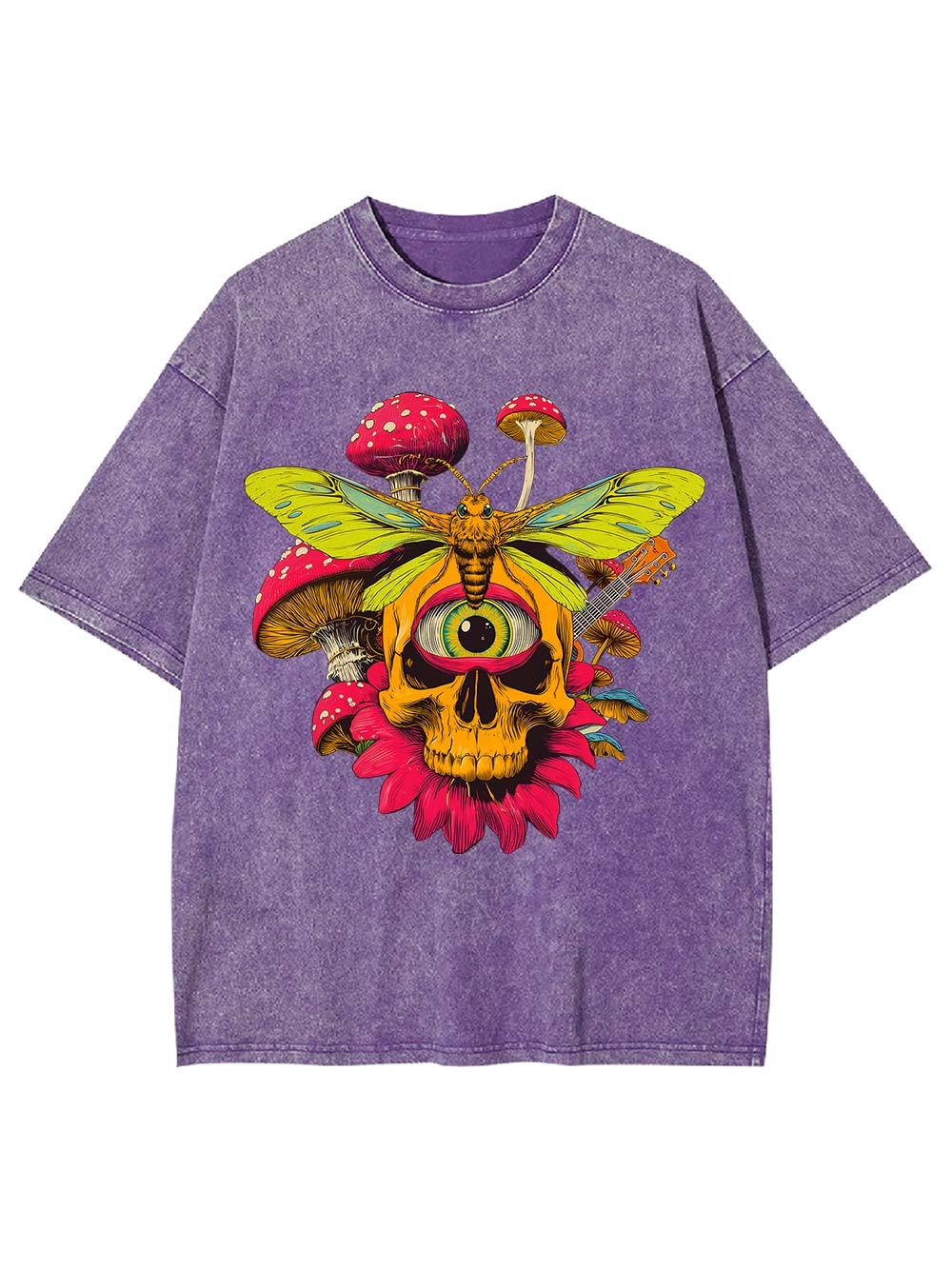 Psychedelic Visions Washed Tshirt