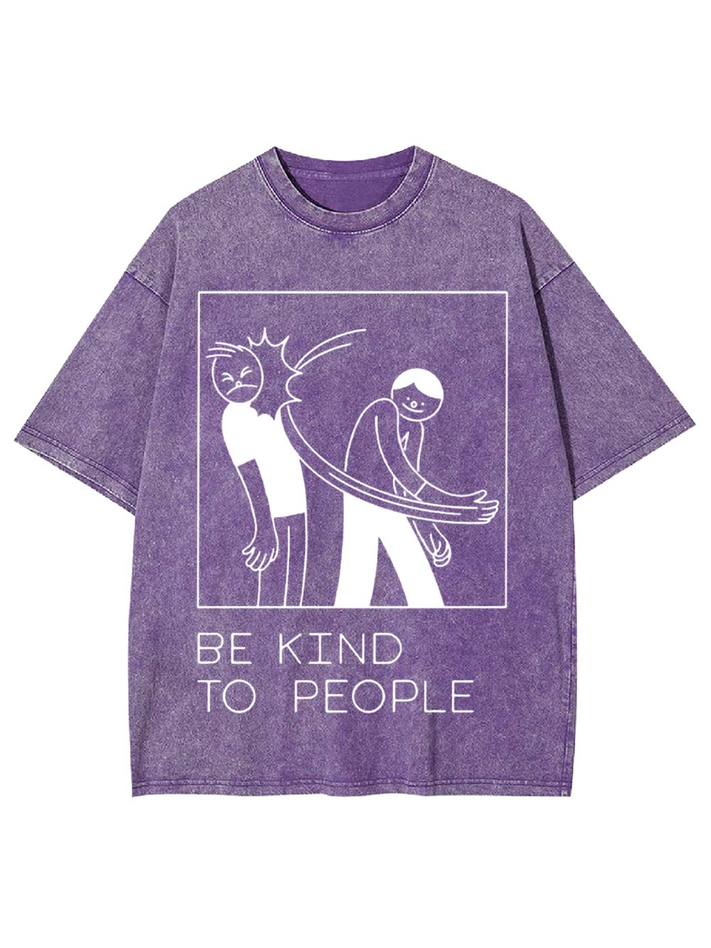 Be Kind to People Washed Tshirt