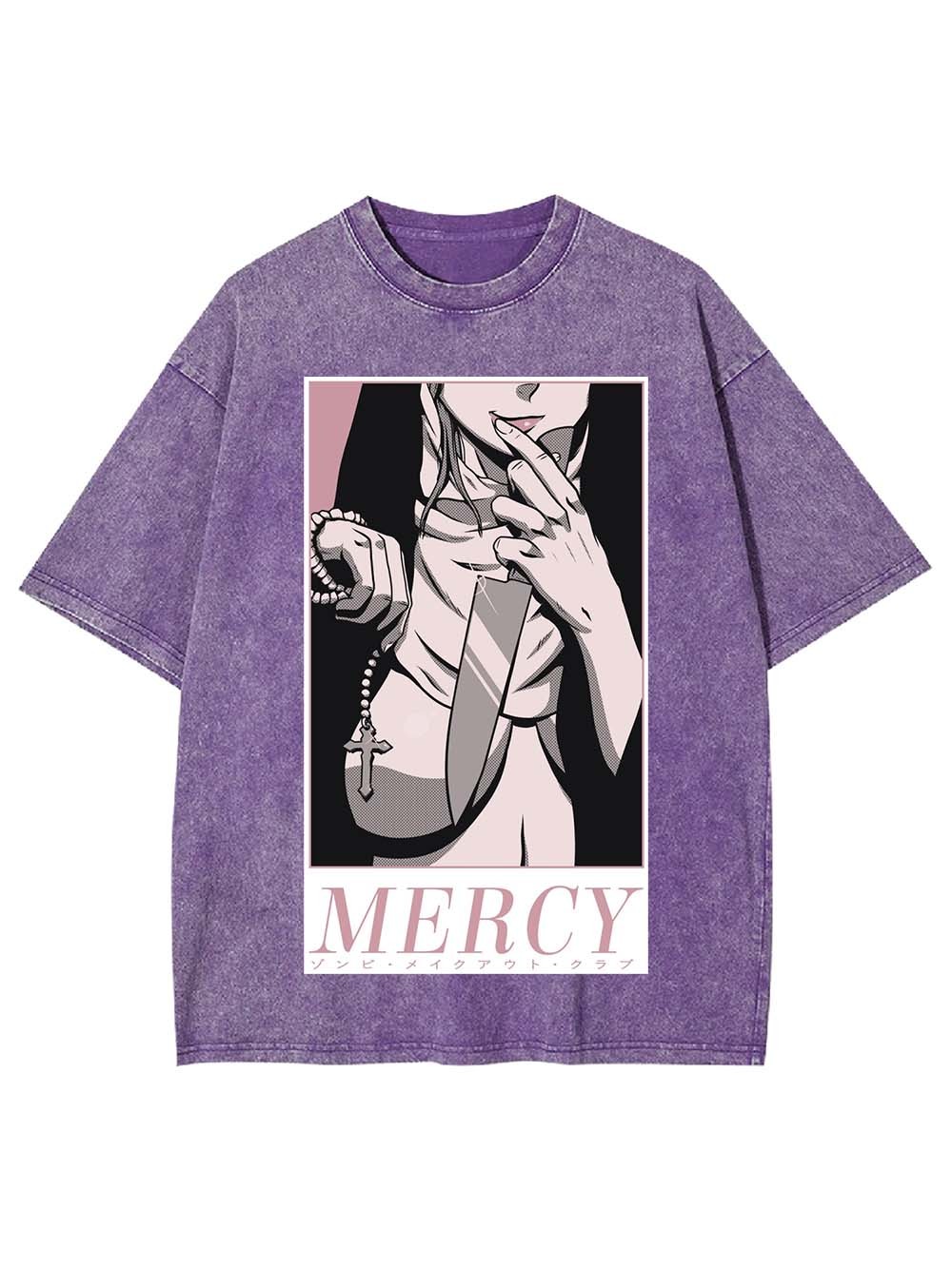 Divine Mercy Washed Tshirt-ClassyOutlaw Sale