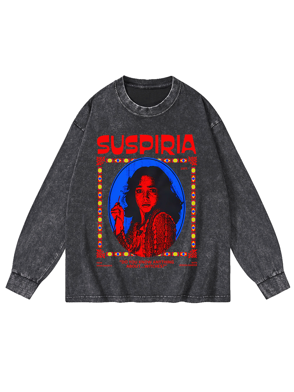 Suspiria Washed Long-Sleeve Tshirt