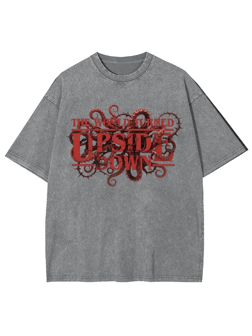 The World Turned Upside Down Washed Tshirt