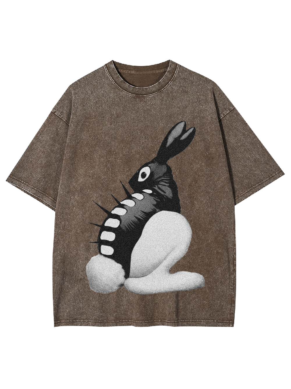 Spiked Bunny Washed Tshirt
